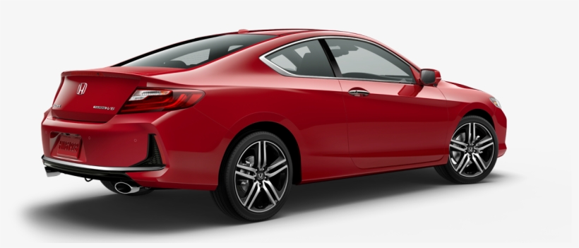 2017 Honda Accord Coupe Rear Angle - 2016 Honda Accord Black Coupe, transparent png download