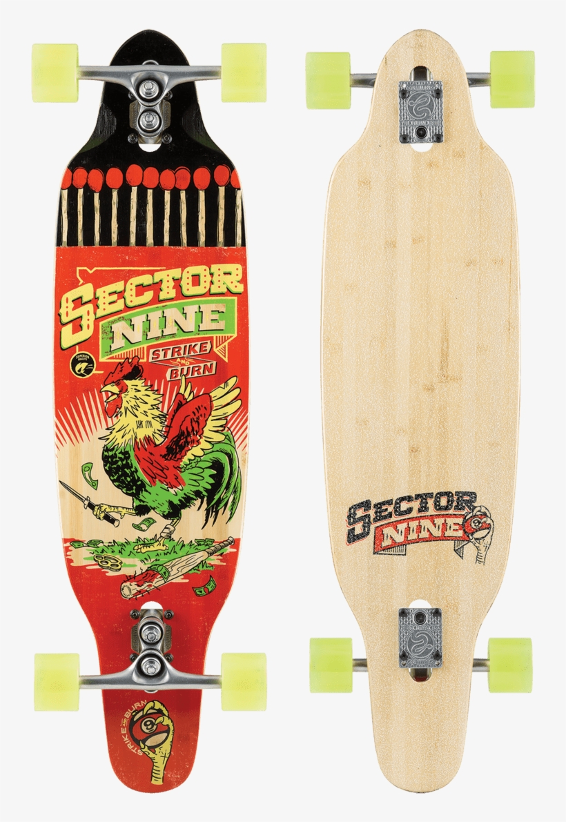 Striker Complete Red Skateboard - Sector 9 Striker Scorcher, transparent png download