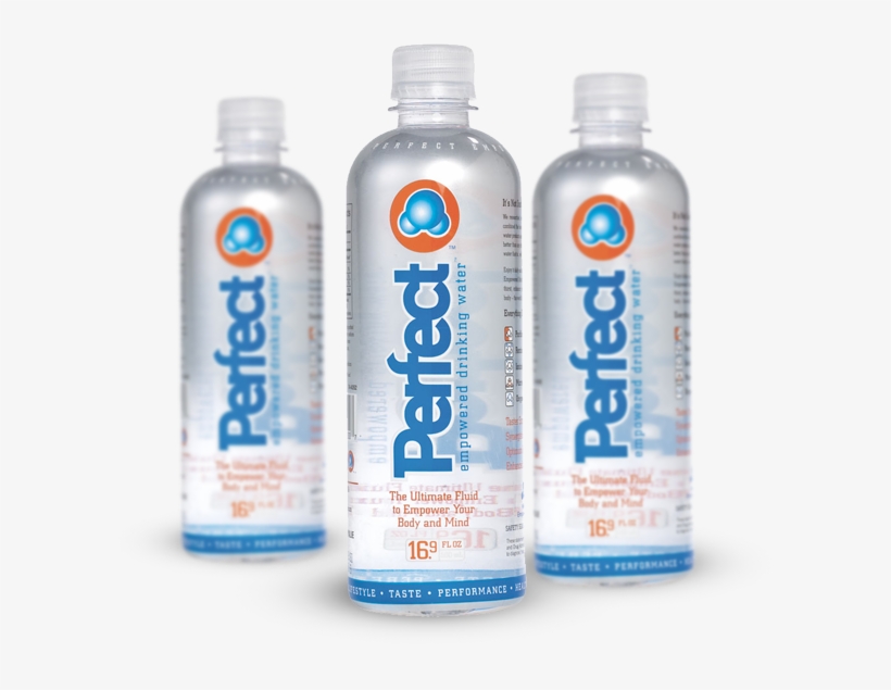 Perfect Empowered Drinking Water™ - Plastic Bottle, transparent png download