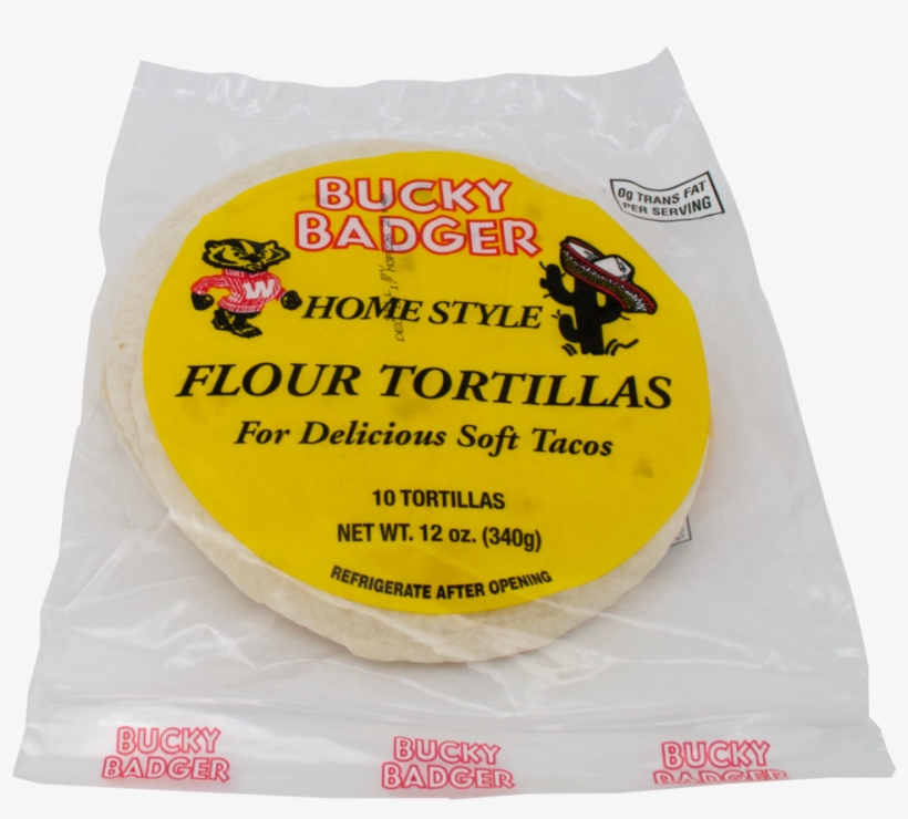 Bucky Badger Flour Tortillas - Bird Supply, transparent png download