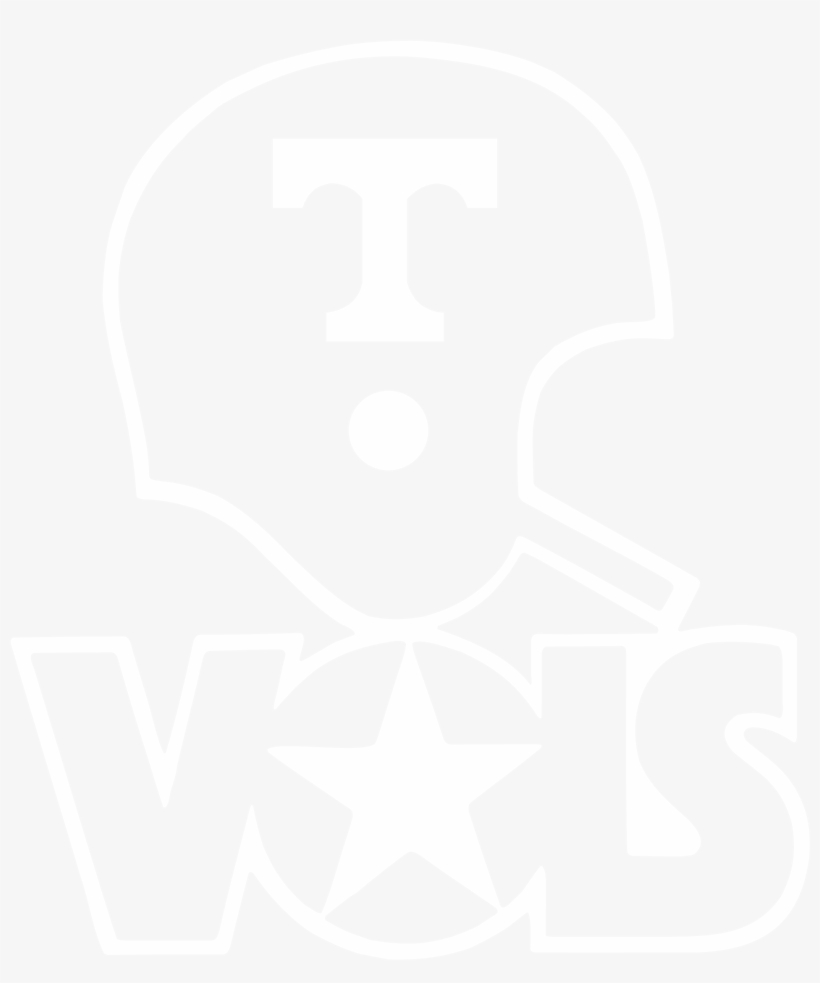 Tennessee Vols Logo Black And White - Johns Hopkins Logo White, transparent png download