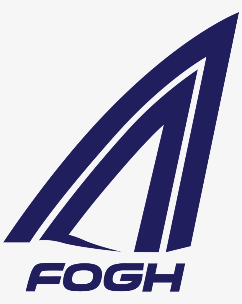 Fogh Logo Large Blue - Fogh Marine Logo, transparent png download