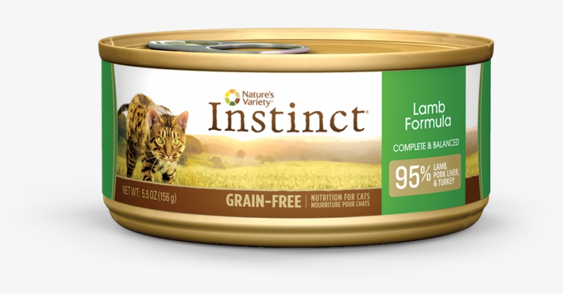 Nature's Variety Instinct Grain-free Canned Cat Food - Nature's Variety Rabbit Cat Food, transparent png download