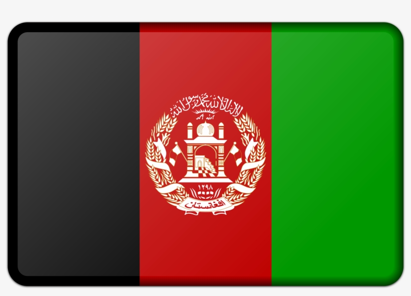 Afghanistan Flag Png - Png Flag Of Afghanistan, transparent png download