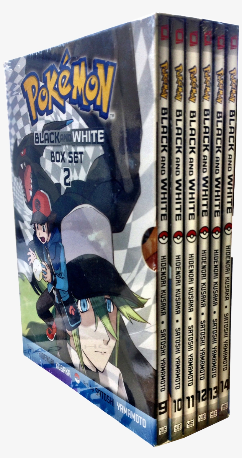 Pokemon Black & White Children Collection 8 Books Box - Pokemon Black And White Box Set 2, transparent png download