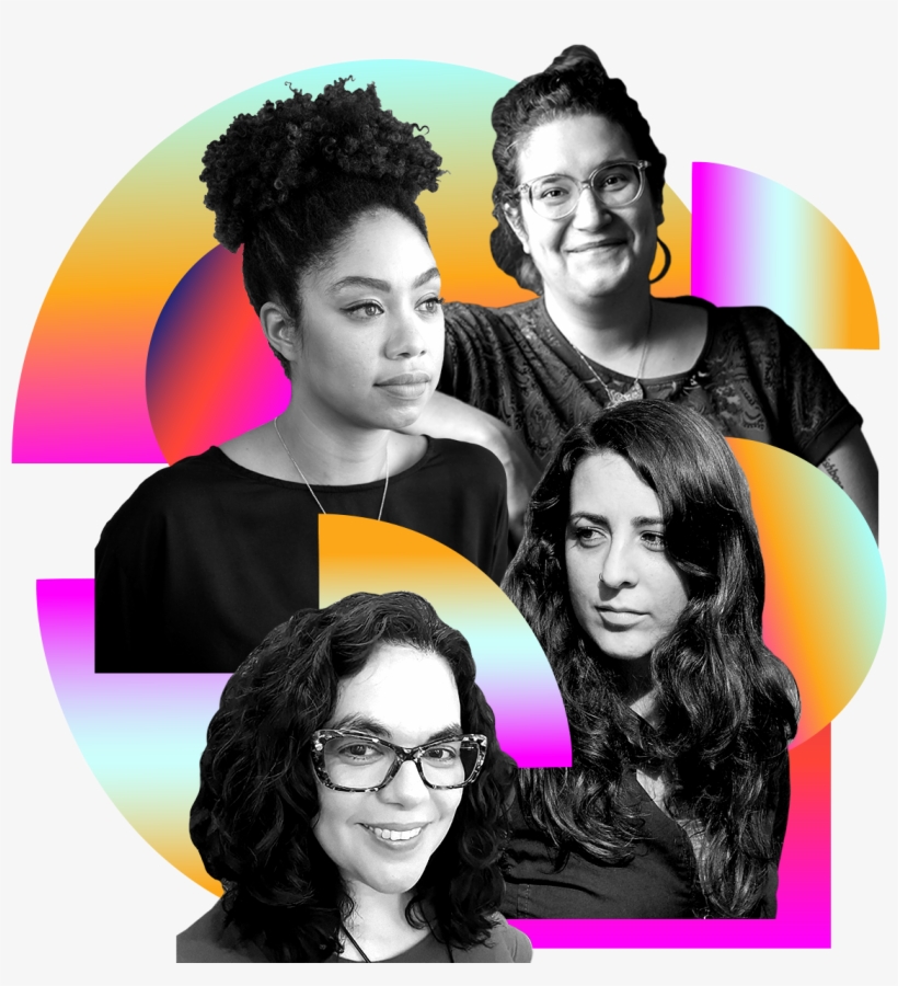 Photo Illustration Of Zinzi Clemmons, Carmen Maria - Poster, transparent png download