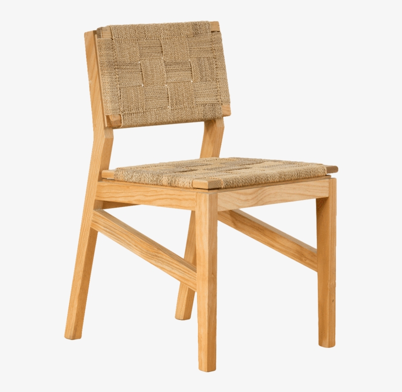 Hayek Silla Tejida De Madera - Sillas Madera Transparent PNG