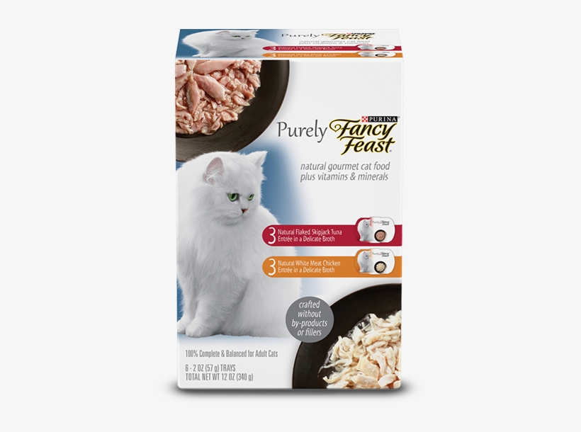 Fancy Feast Broth Wet Cat Food, transparent png download