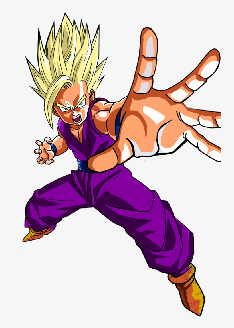 Dragon Ball Gohan - Cartoon, transparent png download