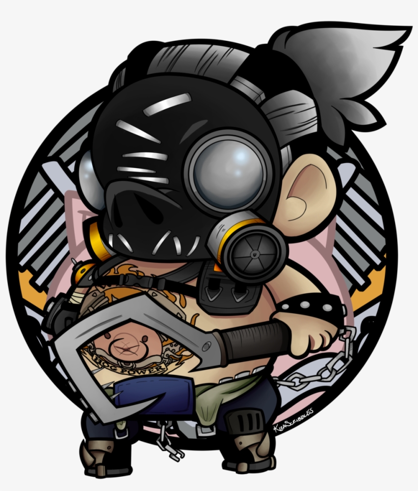 “ Roadhog Overwatch Sticker Series 2 [6 Of - Cartoon, transparent png download