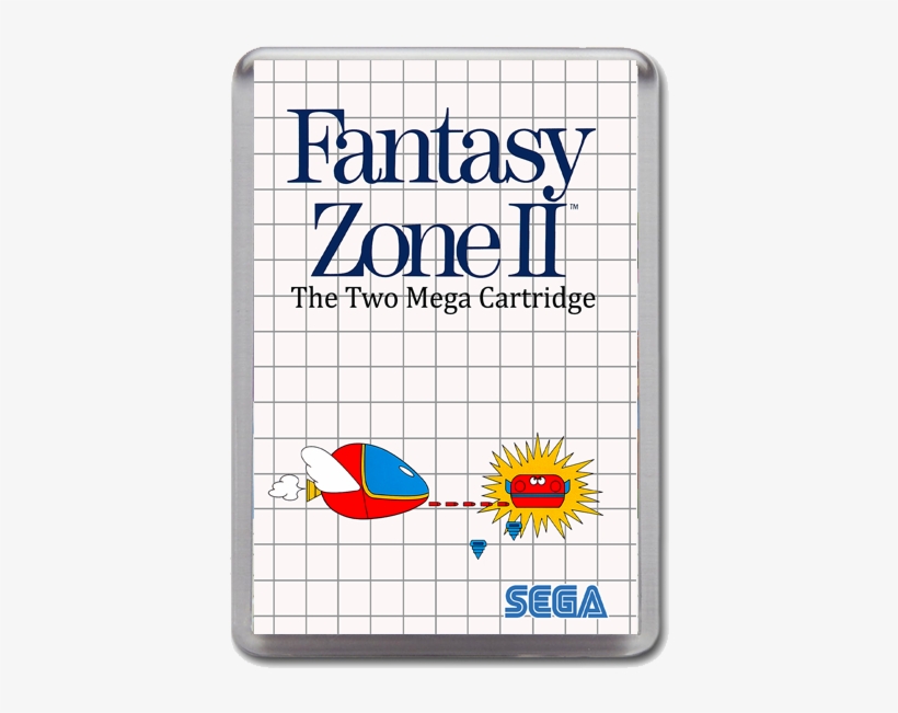 Fantasy Zone 2 Sega Master System Game Inspired Fridge - Cartoon, transparent png download