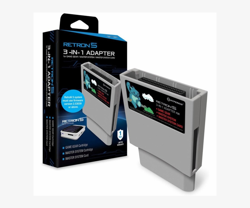 Lecteur De Jeux Sega Master System Et Game Gear Pour - Retron 5, transparent png download