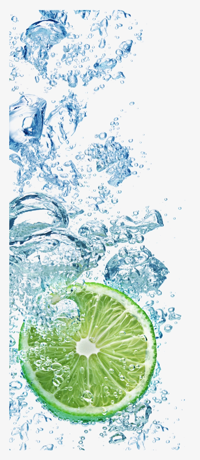 And Cubes Lemon With Tea Into Drink Clipart - Ice Cubes Hd In Png, transparent png download