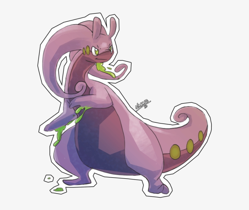 Goodra - Cartoon, transparent png download