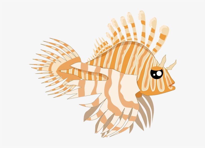 Lionfish - Illustration, transparent png download
