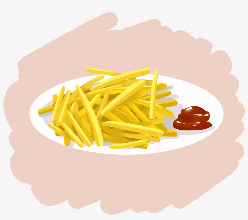 Papas A La Francesa Fritas Frito Png Y Psd - French Fries, transparent png download