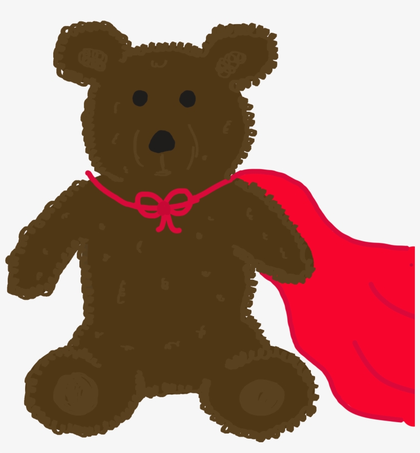 I Decided To Change Up The Texture A Bit On This Brown - Teddy Bear, transparent png download