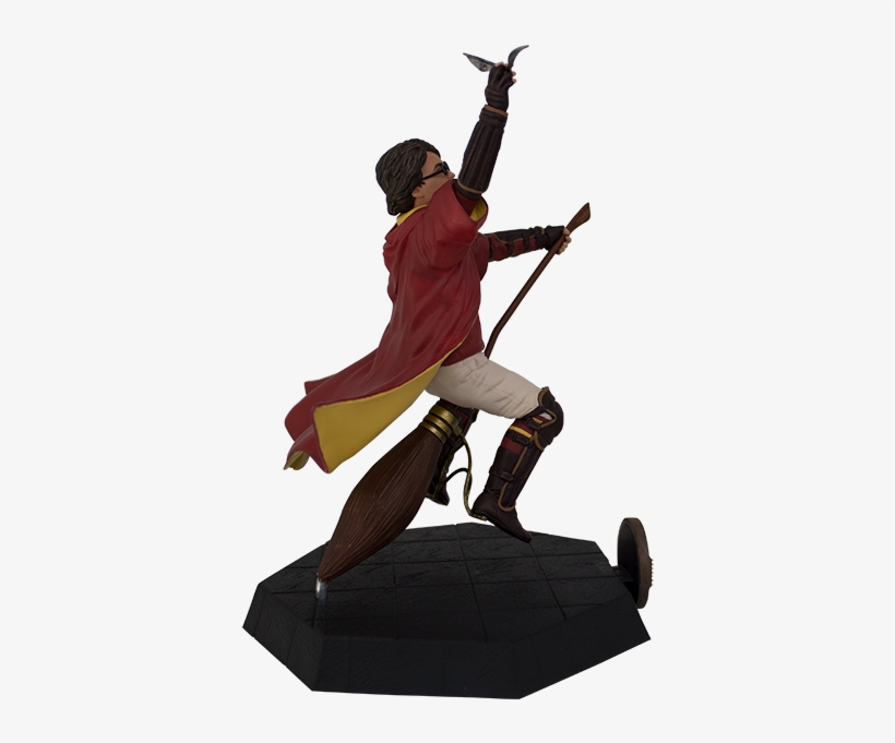 Harry Potter In Quidditch Uniform Pvc Figure - Figurine, transparent png download