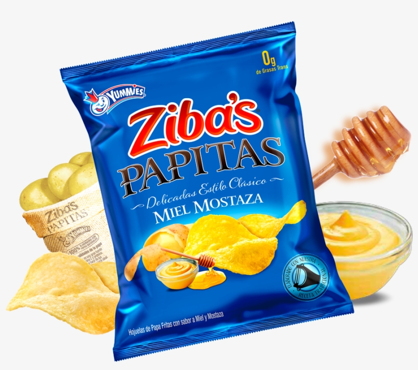 Ziba´s Papitas Miel Mostaza - Zibas Miel Y Mostaza, transparent png download