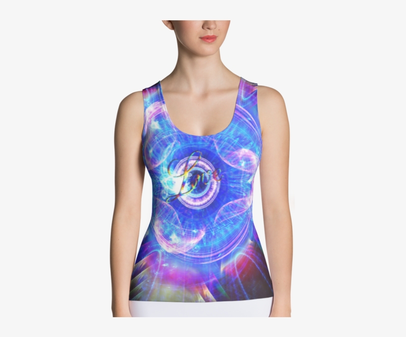A Glimmer In A Future Tye Dye Vortex - Top, transparent png download