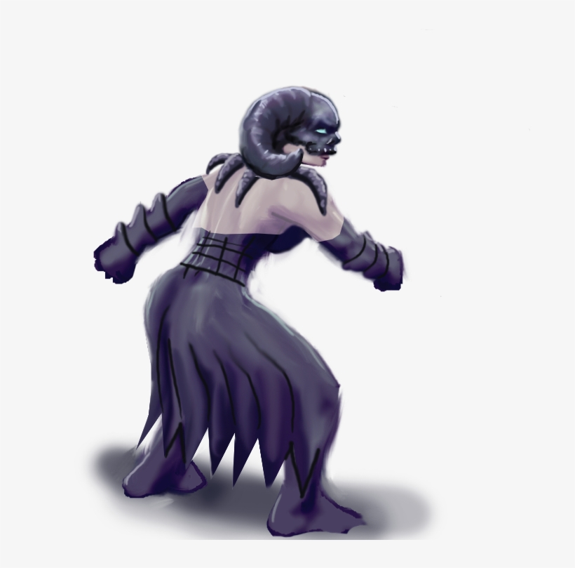 Man Necromancer Oh Attack2 - Figurine, transparent png download