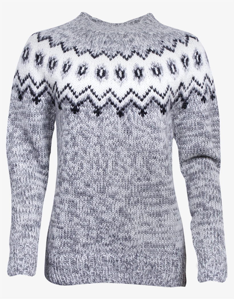 Hulda Icelandic Wool Jumper - Handmade Sweater, transparent png download