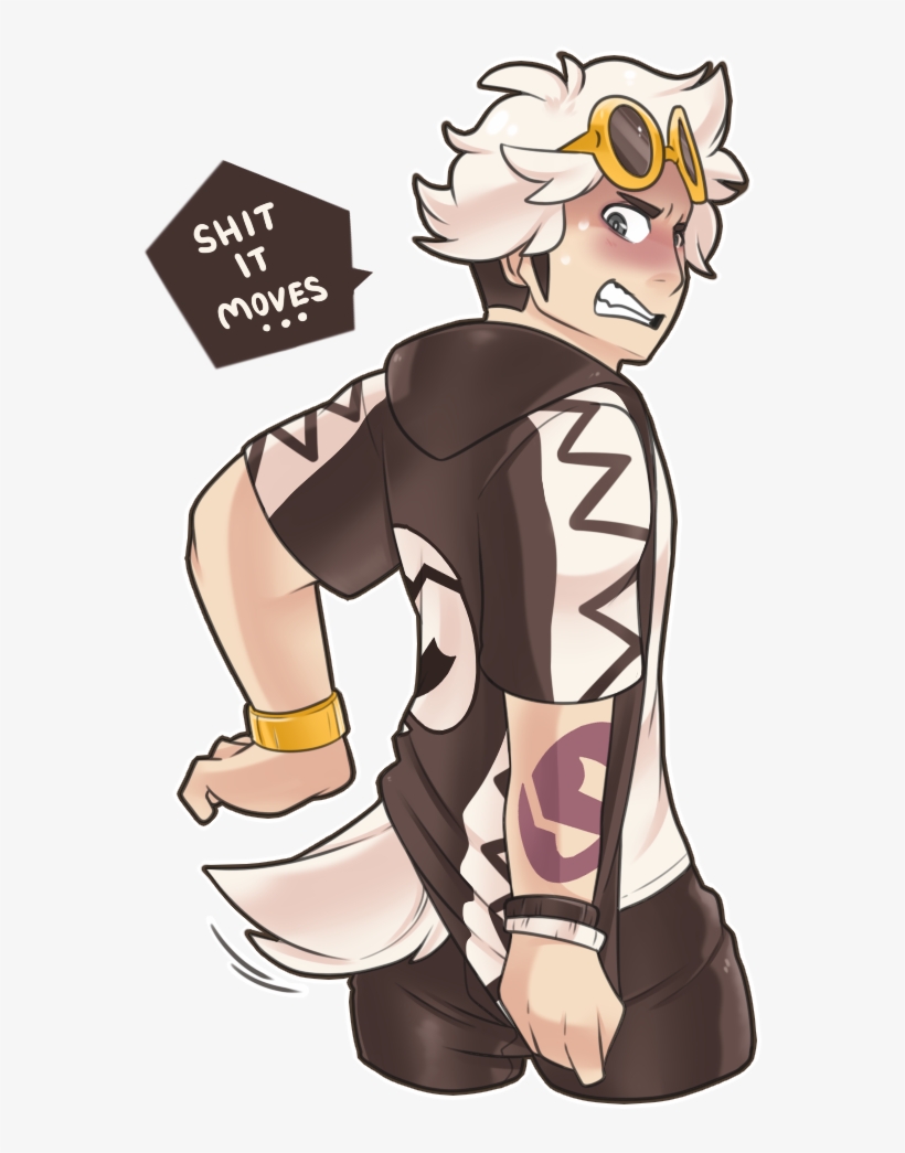 New Tailed Victims, This Time Guzma And Plumeria With - Cartoon, transparent png download