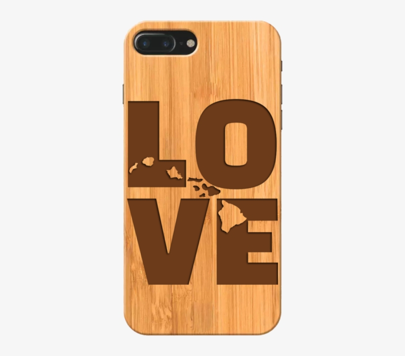 Love Hawaii Map - Plywood, transparent png download