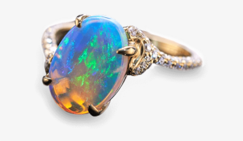 Gemstone Clipart Opal - Opal, transparent png download