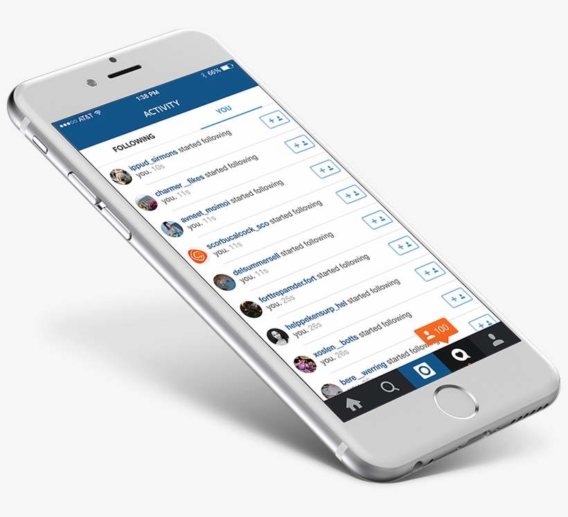 Poor Quality Accounts That Unfollow After A Few Short - Iphone, transparent png download