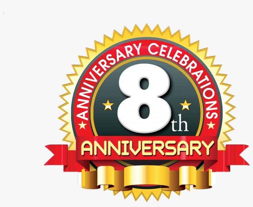 4th Anniversary Logo Png, transparent png download