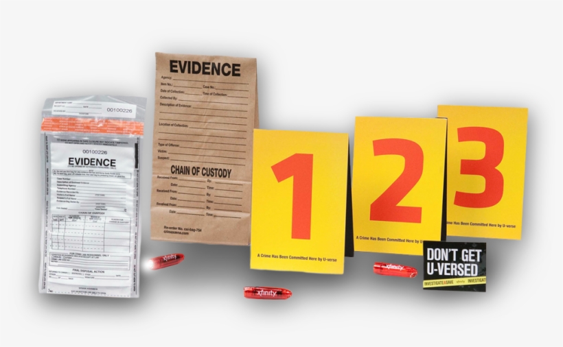 The Evidence Kits Displayed Key Competitive Sales Points - Flyer, transparent png download