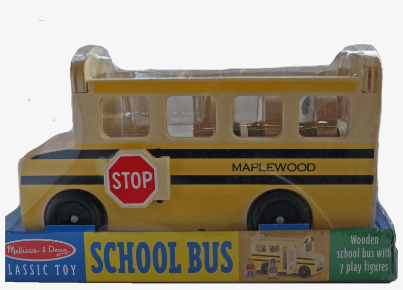 Customized Maplewood School Bus Melissa & Doug - School Bus, transparent png download