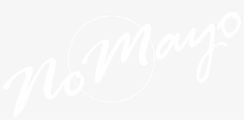 No Mayo - Calligraphy, transparent png download