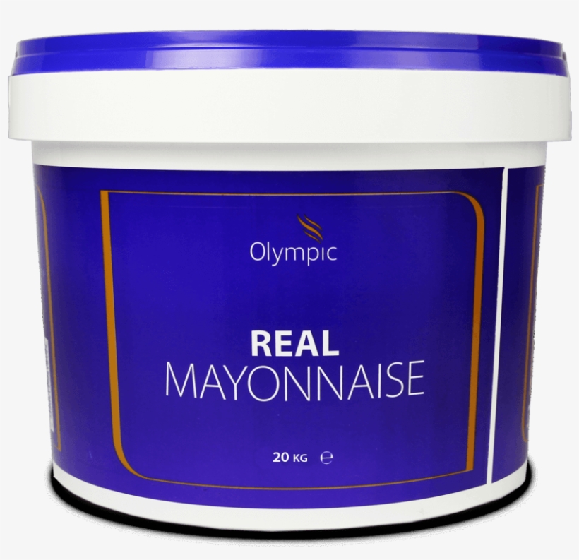 375 Olympic Real Mayo 20kg Bucket - Cosmetics, transparent png download