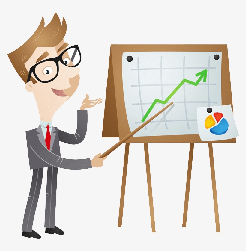 Cell Tower Lease - Cartoon Teacher Pointing To Board, transparent png download