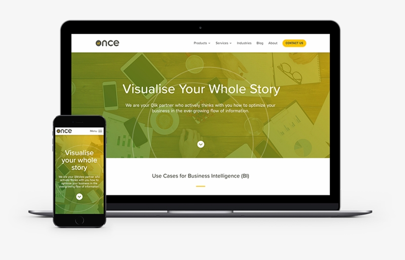 Helping Belgian Qlik Partner At Once Generate More - Smartphone, transparent png download