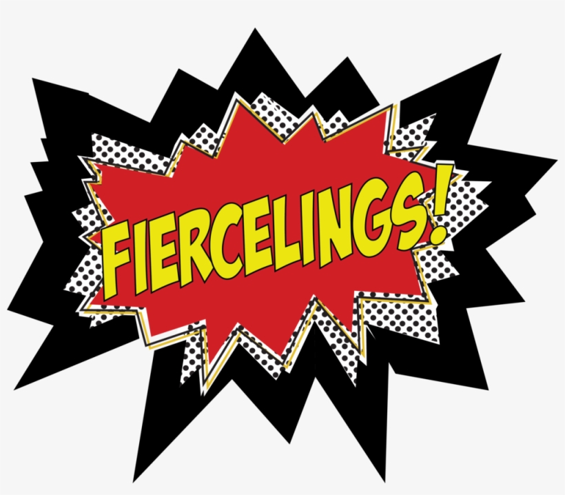 02 Fiercelings White - Graphic Design, transparent png download