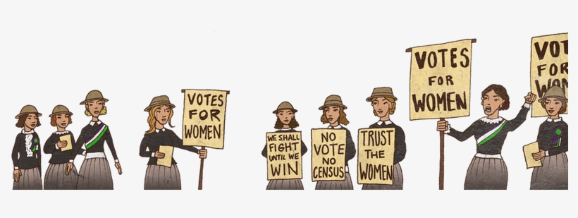 Suffrage Scenes By Egham Museum - Demonstration, transparent png download