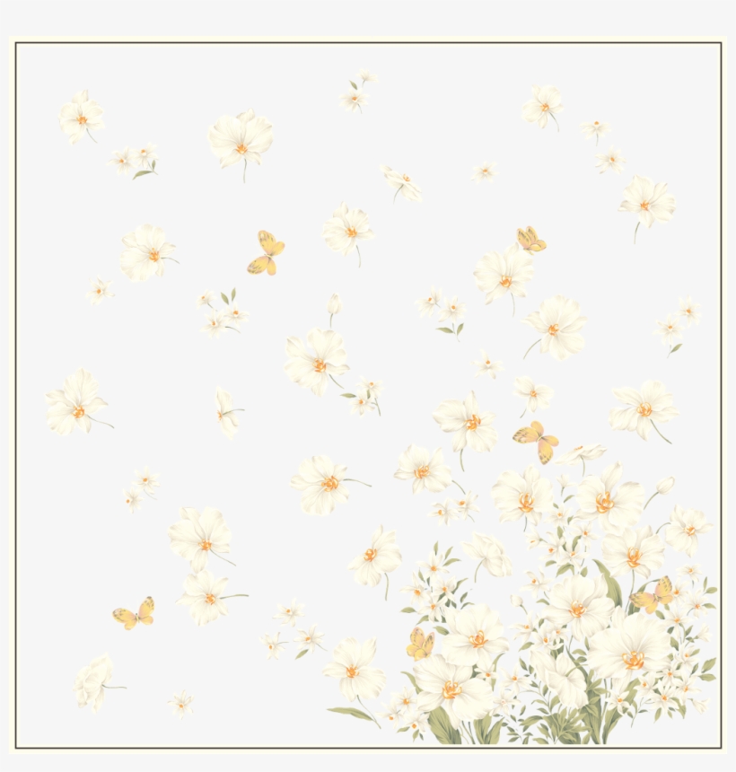 Wallpaper Sticker - Flying Flower, transparent png download