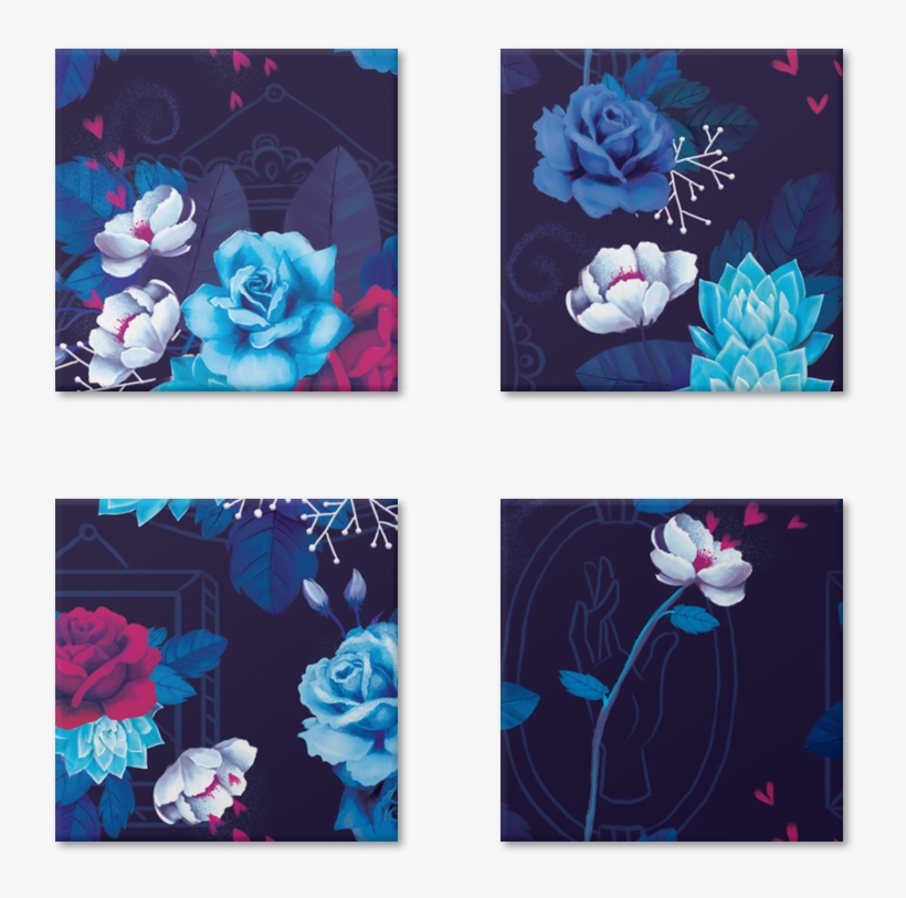 Magneto Floral De Flávia Fernandes De Oliveirana - Garden Roses, transparent png download