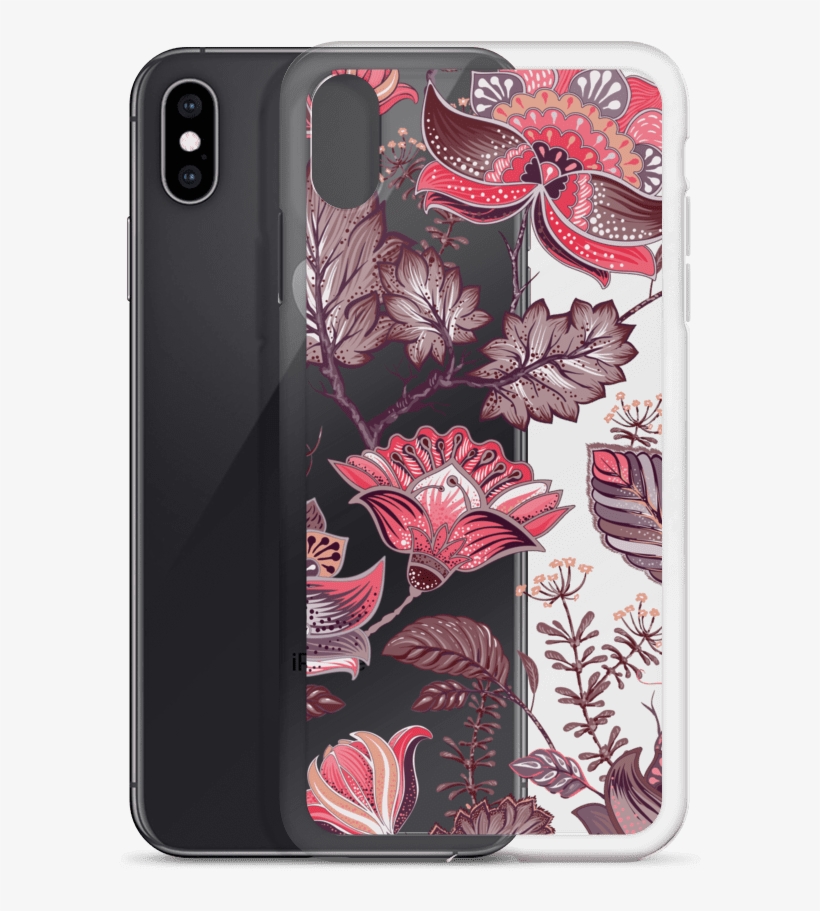 Japanese Peony Watercolor Iphone Case - Mobile Phone Case, transparent png download