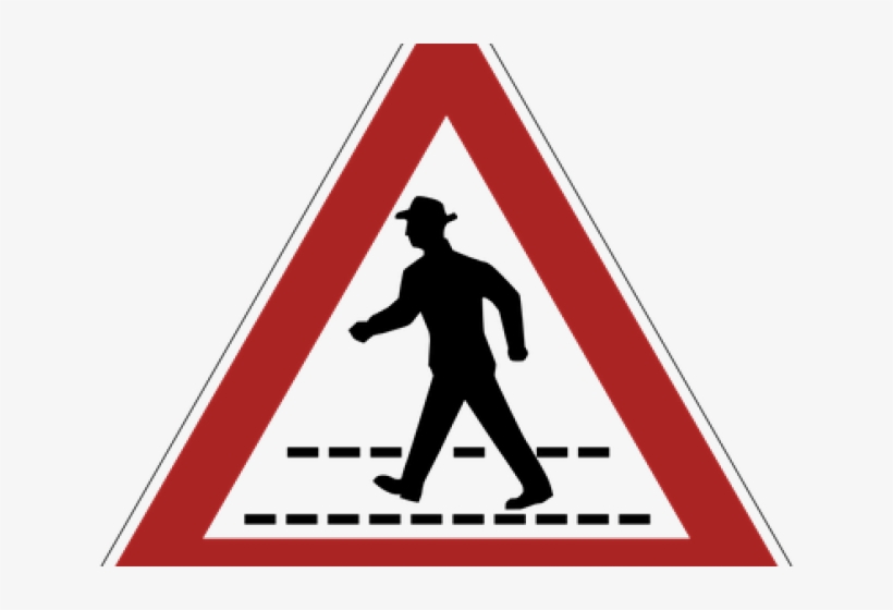 Walkway Clipart Pedestrian Lane - Fußgängerüberweg, transparent png download