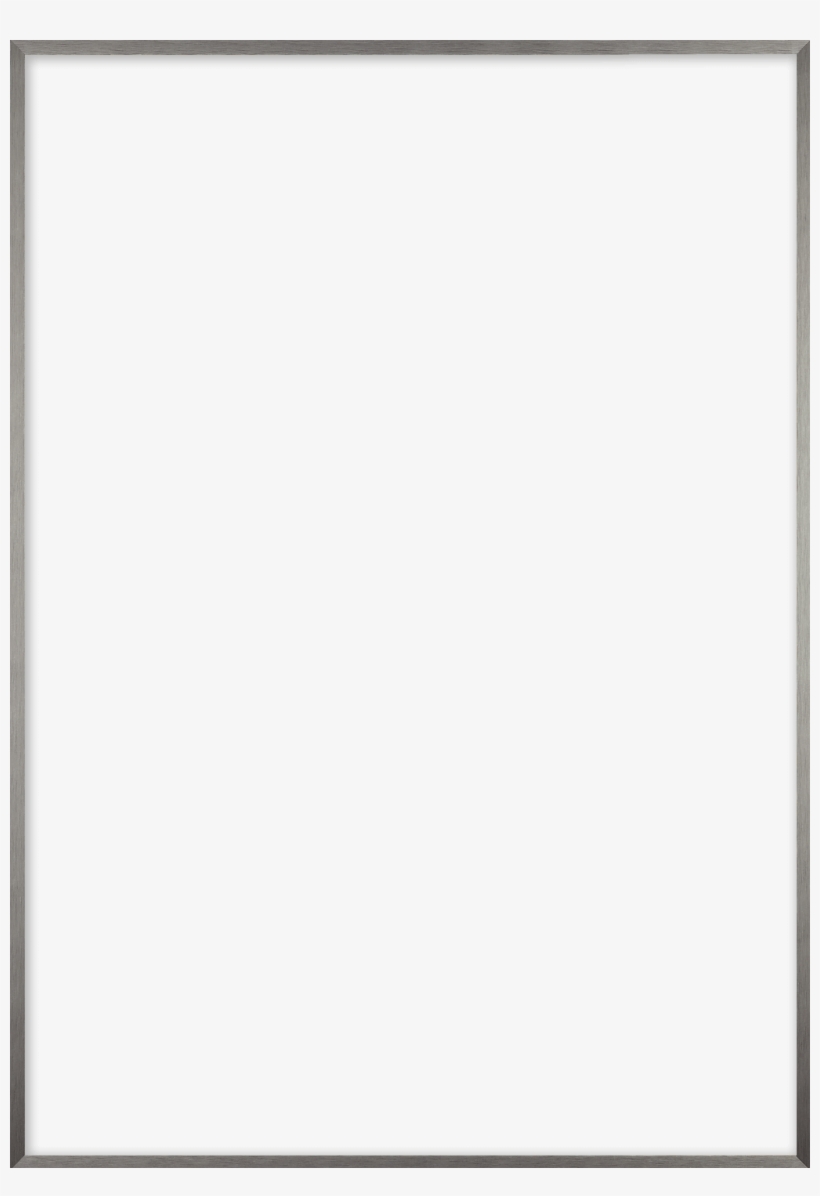 Picture Frame Space Grey - Paper, transparent png download