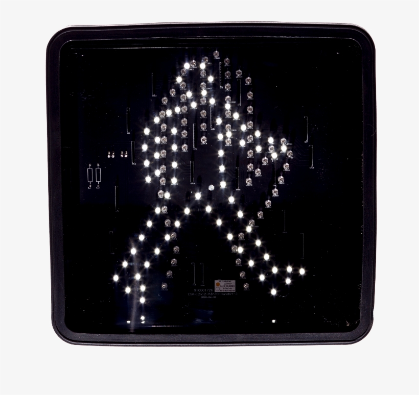 12″ Square Pedestrian Led - Bag, transparent png download