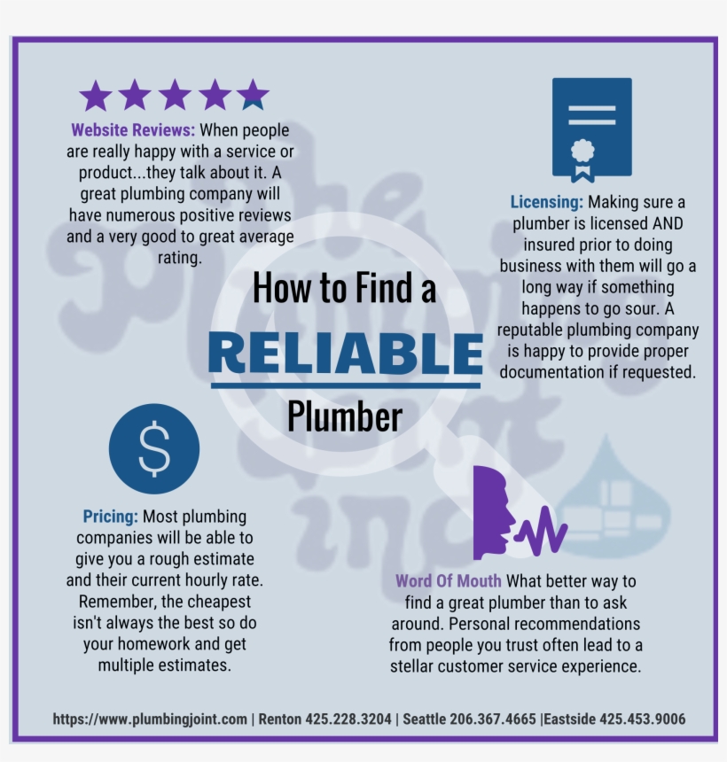 How To Find A Reliable Plumber In Bellevue, Wa, transparent png download
