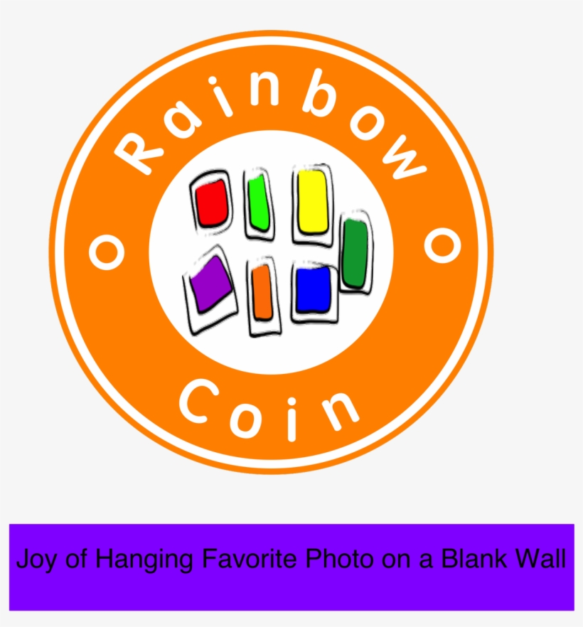 Rainbowactions Gives Joy Of Hanging Favorite Photo - Circle, transparent png download