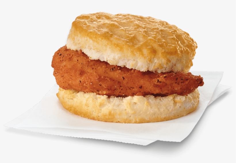 Spicy Chicken Biscuit - Chicken Biscuit Chick Fil, transparent png download