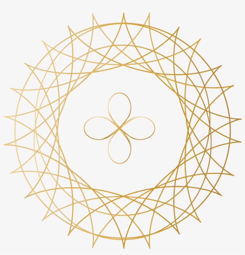 Spa Icon Gold1-01 - Circle, transparent png download