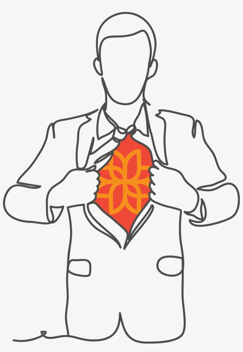 Be A Part Of Youth For Care - Line Art, transparent png download